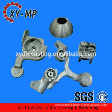 Aluminum alloy pressure die casting parts with various samples